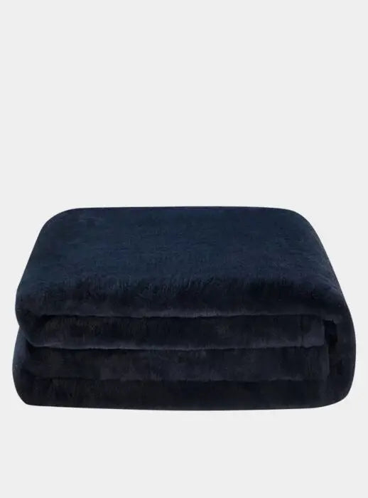 Big Throw Blanket - Elegant Navy kudd.ly