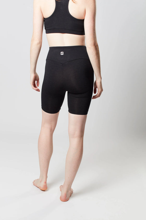 Biker Shorts - Marl Black Sōma Sportswear