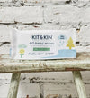 Biodegradable baby wipes Kit & Kin