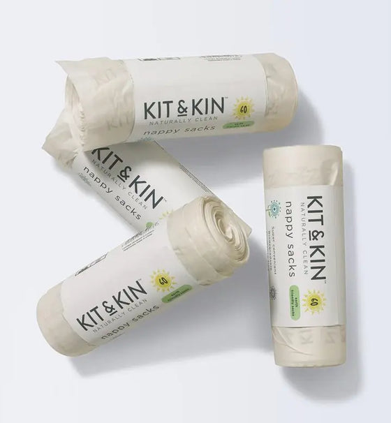 Biodegradable nappy bags Kit & Kin