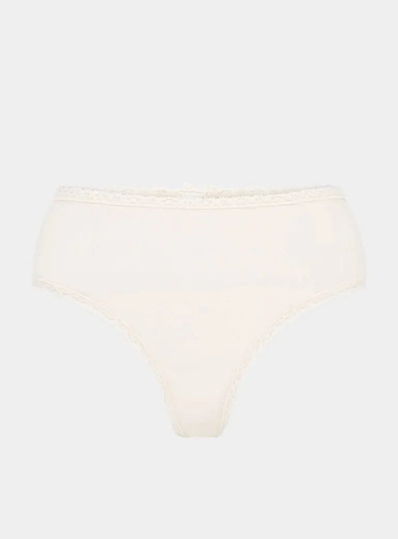 Birch Organic-Cotton Brazilian Briefs - Shoreline Peach Peachaus