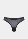 Birch Organic-Cotton Brazilian Briefs - Volcanic Black Peachaus