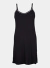 Black Bamboo Chemise Nightdress Pretty You London