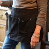 Black Collection Artisan Canvas Waist Apron Risdon & Risdon