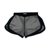 Black Daring Net Shorts NOKAYA