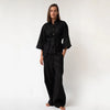 Black Heavy Linen Shirt Perfect Days - Myza