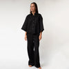 Black Heavy Linen Shirt Perfect Days - Myza