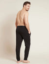 Black Men's Cuffed Bamboo Sleep Pant Boody