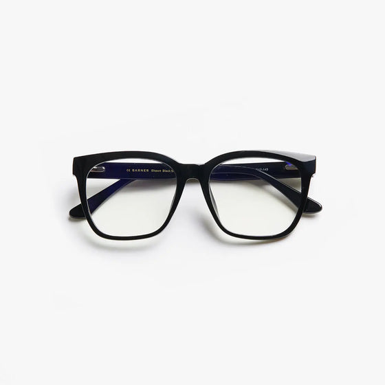 Black Noir Shawn Glasses Barner