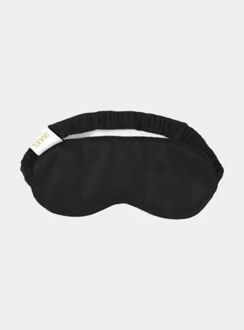 Black Satin Sleep Mask SMUG