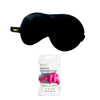 Black Satin Sleep Mask SMUG