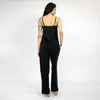 Black Silk Dreamscape Pyjama Pants NOKAYA