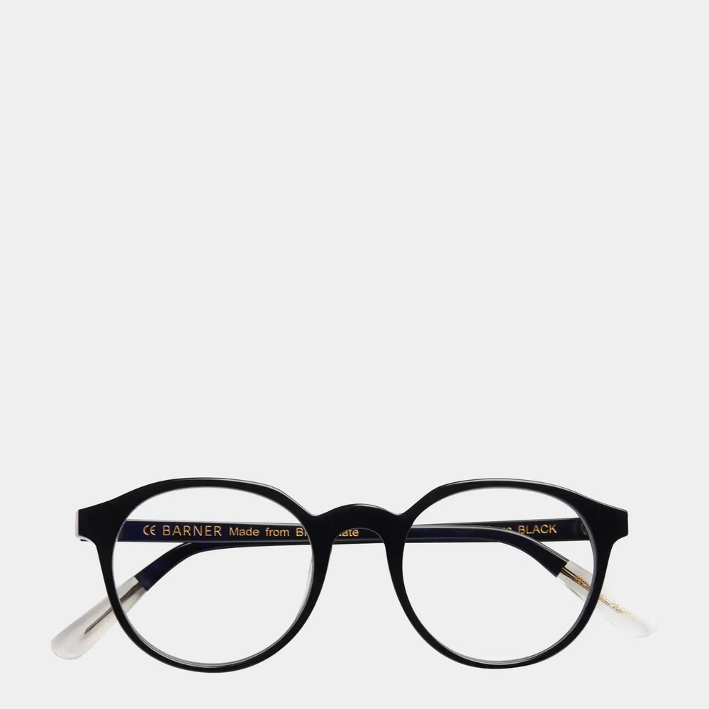 Black Williamsburg Glasses Barner