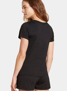  Black Women's Goodnight Women's Bamboo Sleep Tee Boody