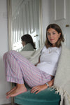 Blossom Stripe Women's Pyjama Trouser Madder & More