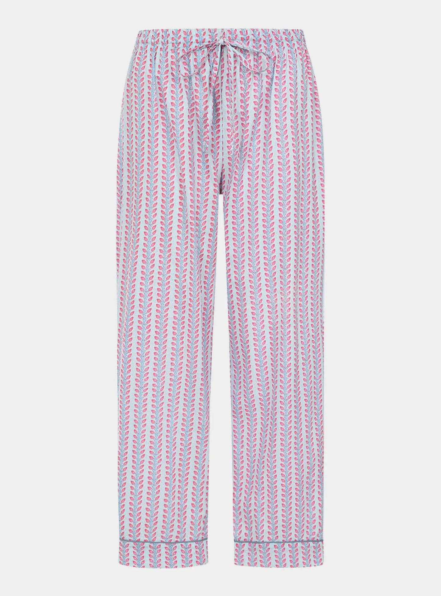 Blossom Stripe Women's Pyjama Trouser Madder & More