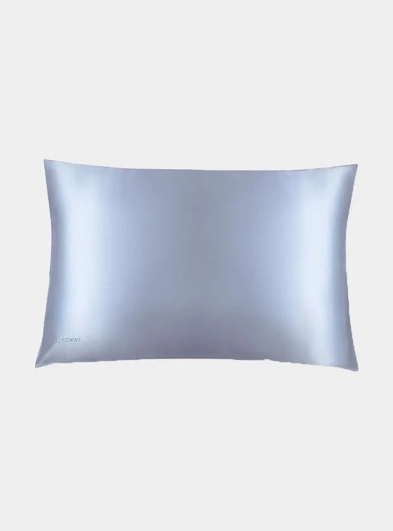 Blue Belle Silk Pillowcase Drowsy Sleep Co