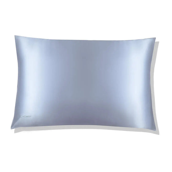 Blue Belle Silk Pillowcase Drowsy Sleep Co