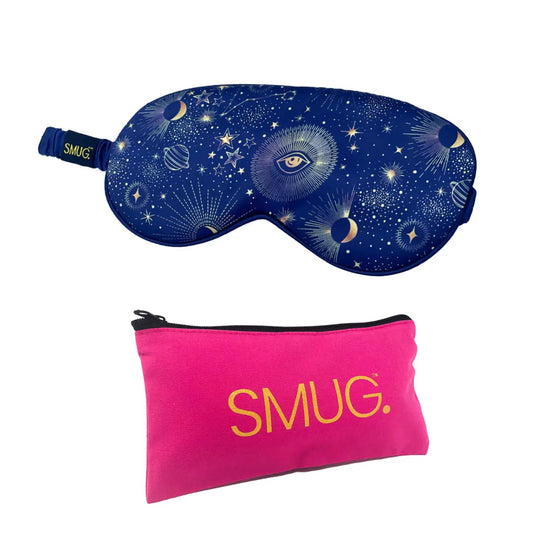 Blue Celestial Satin Sleep Mask SMUG