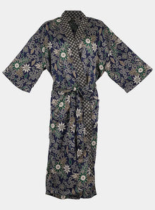  Blue Full Length Unisex Robe Wear the World