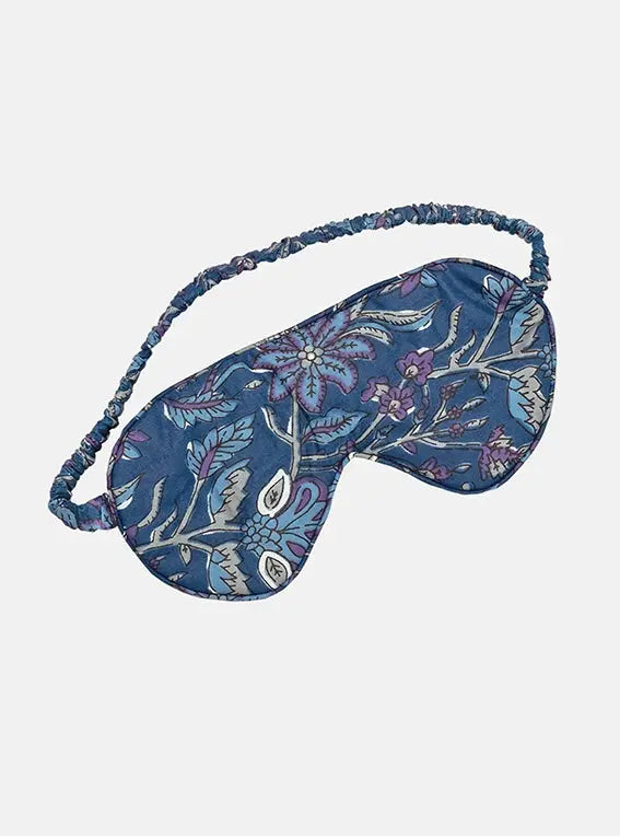 Blue Lagoon Cotton Sleep Mask inara