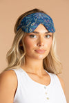 Blue Lagoon Cotton Sleep Mask inara