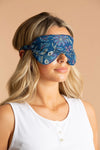 Blue Lagoon Cotton Sleep Mask inara