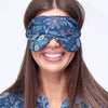 Blue Lagoon Cotton Sleep Mask inara