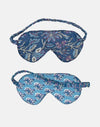 Blue Lagoon Cotton Sleep Mask inara