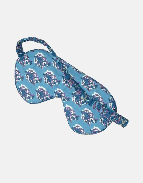 Blue Lagoon Cotton Sleep Mask inara