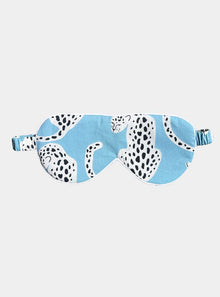  Blue Leopard Organic Cotton Sleep Mask