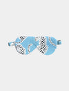 Blue Leopard Organic Cotton Sleep Mask Myza