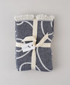 Blue Lines Cotton Throw Blanket Undercover Living