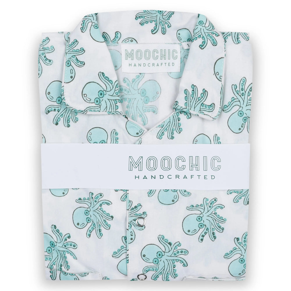 Blue Octopus Onesie Moochic