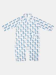  Blue Sea Horse Onesie Moochic