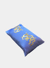 Blue With Golden Dragon Design Silk Pillowcase Long Studio Design