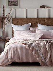  Blush Pink 100% Linen Bed Linen The Secret Linen Store