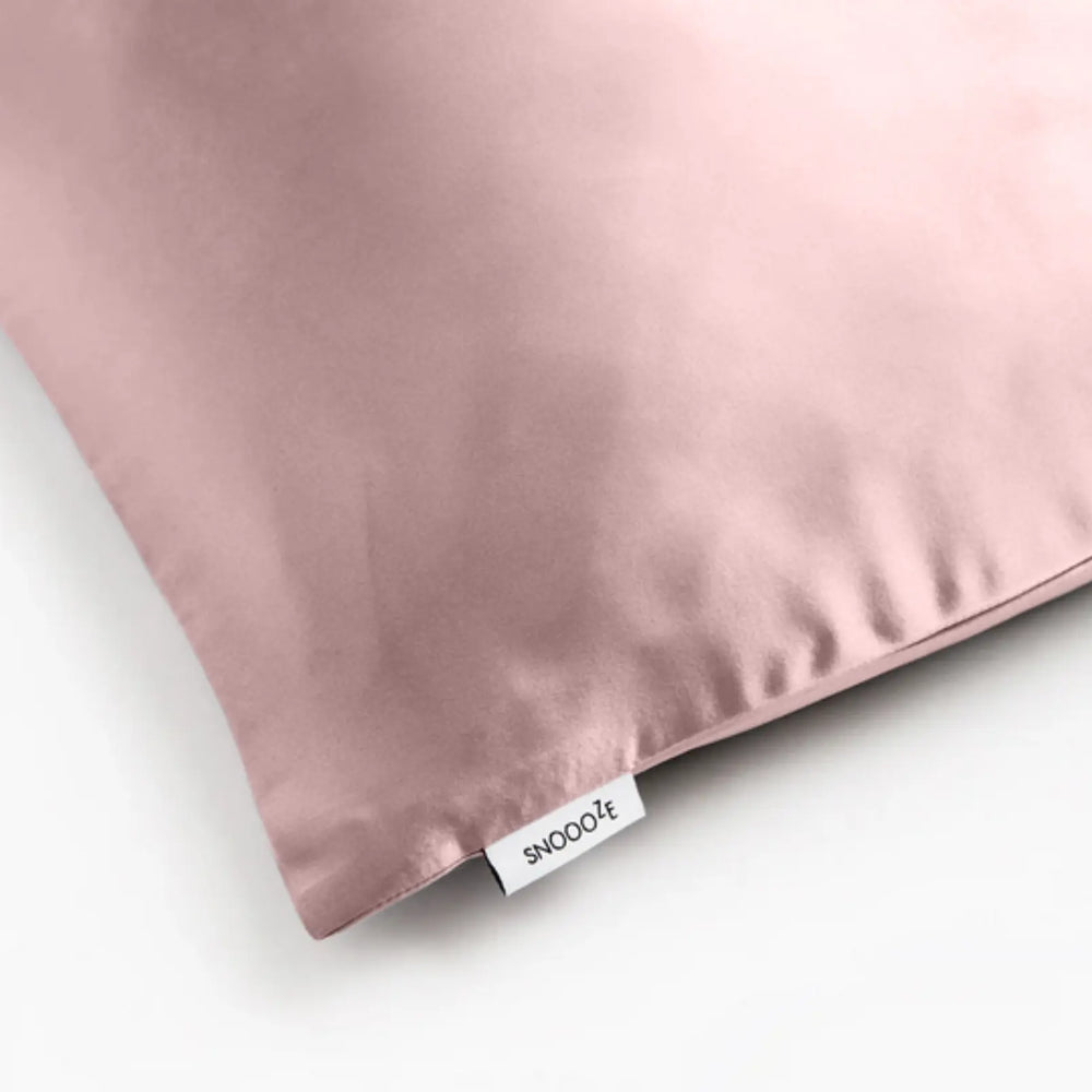 Blush Pink Mini Silk Pillowcase Snooozeworld