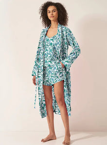  Boho Zebra Organic Cotton Robe Myza