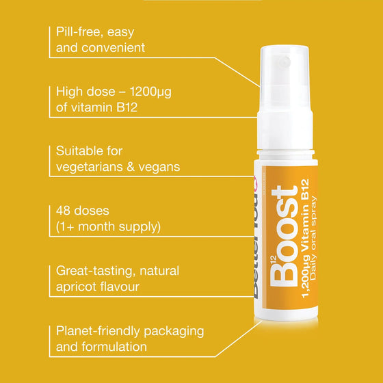 Boost Vitamin B12 Oral Spray BetterYou