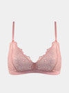 Born in Ukraine Image Lace Bralette Pink NOKAYA