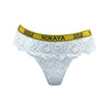 Born in Ukraine  Lace Thong White NOKAYA