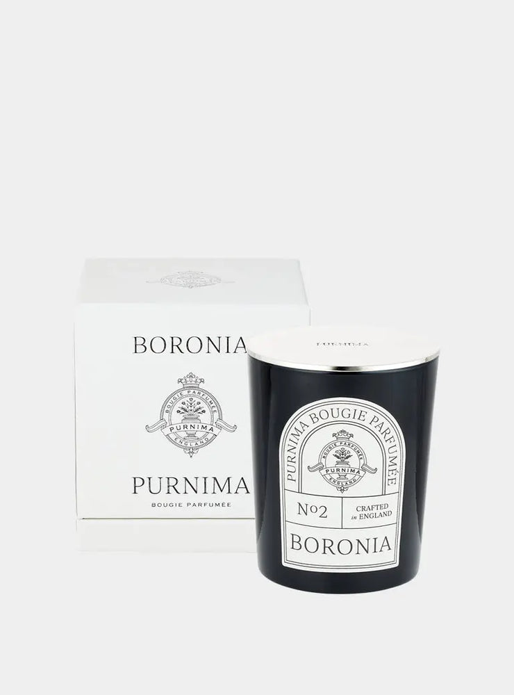 Boronia 190g Classic Candle Purnima