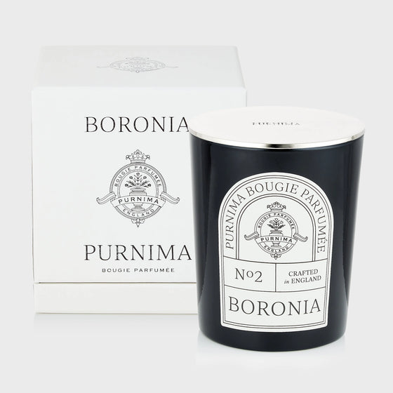 Boronia 190g Classic Candle Purnima