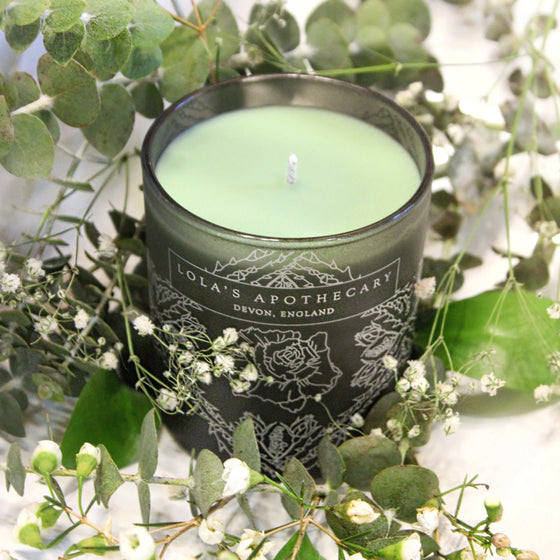 Breath of Clarity Naturally Fragrant Candle Lola's Apothecary