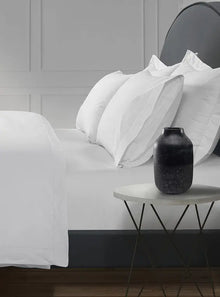  Brilliant White 300 Thread Count Percale Brookshire Duvet Cover Bedding Envy