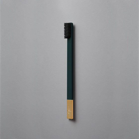 British Racing Green Gold Toothbrush APRIORI