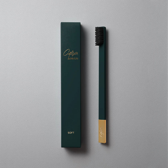 British Racing Green Gold Toothbrush APRIORI