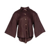 Brown Heavy Linen Shirt Perfect Days - Myza