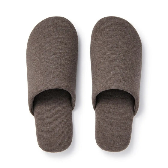 Brown Unisex Soft Slippers MUJI UK